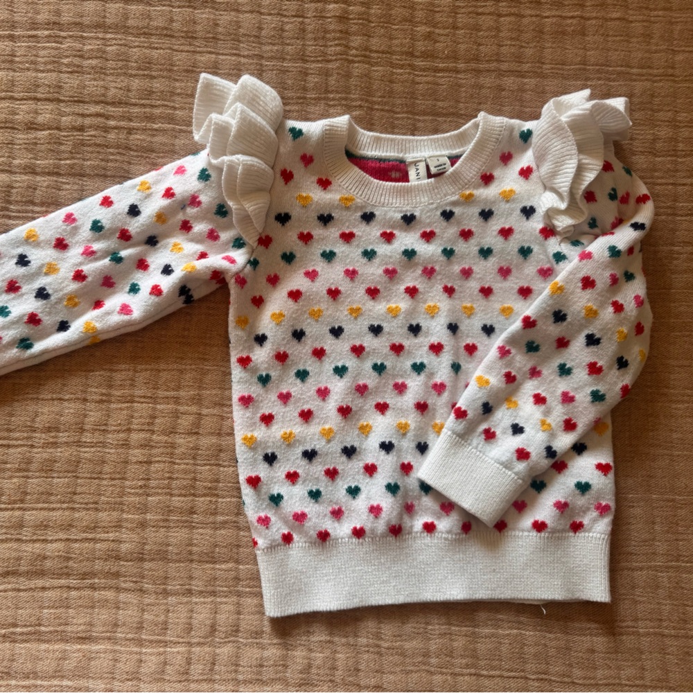 Colorful Polka Dot Sweater
